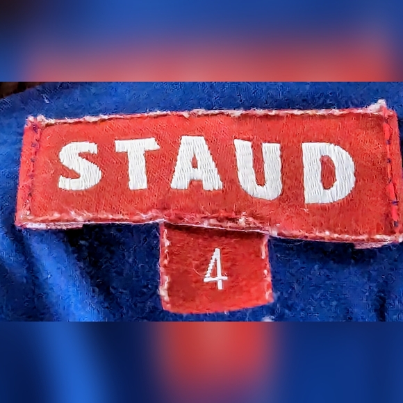 STAUD Mango Jumpsuit in Navy Blue - Picture 4 of 4